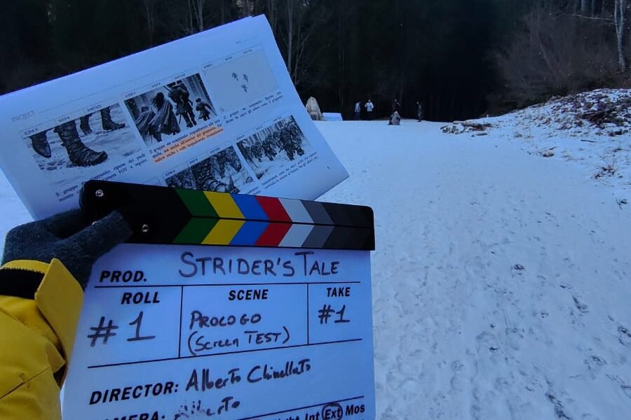 Sul set di Strider's Tale